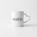 Heart Handle Cup - Arafta Logo