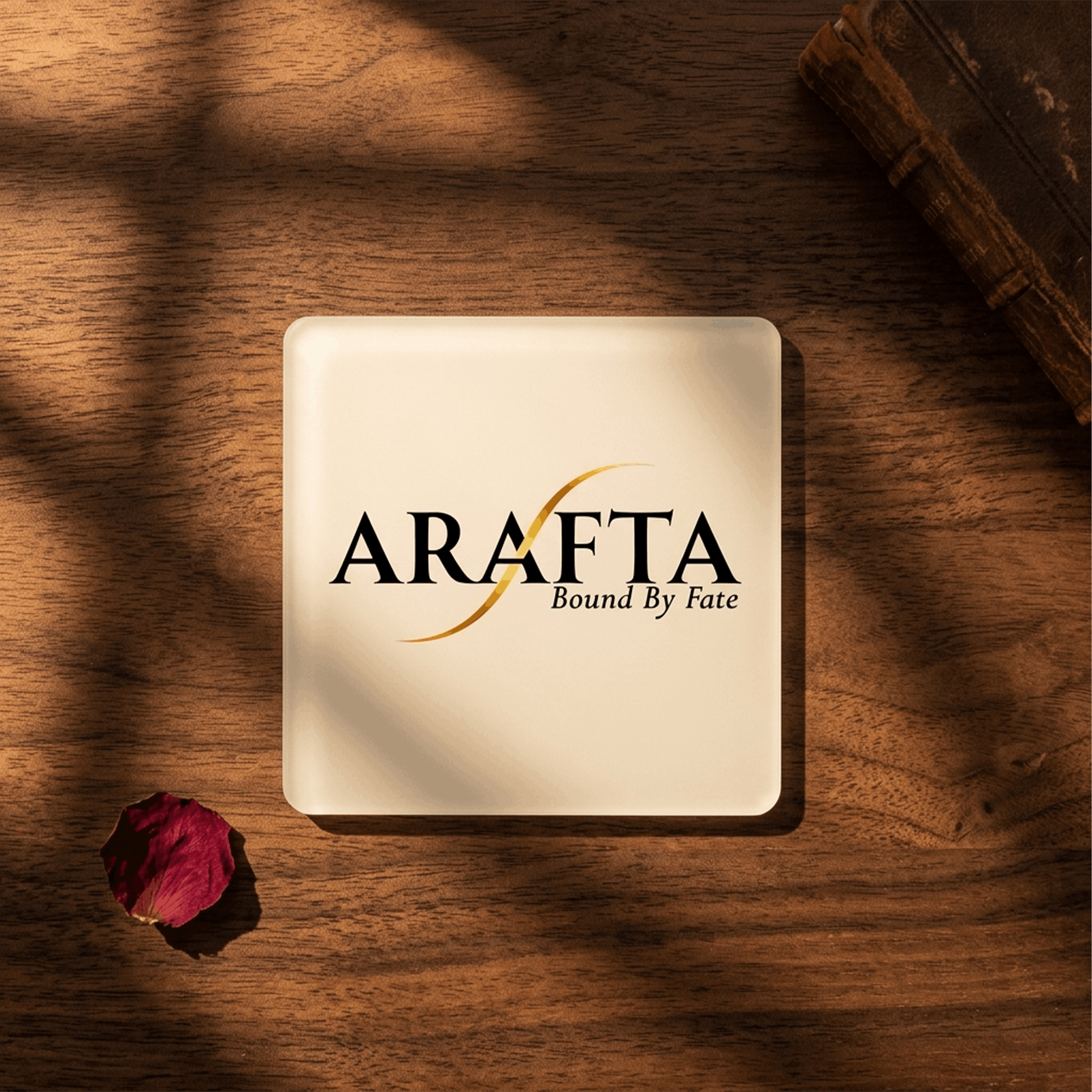 Square Coaster #Arafta - Set of 4