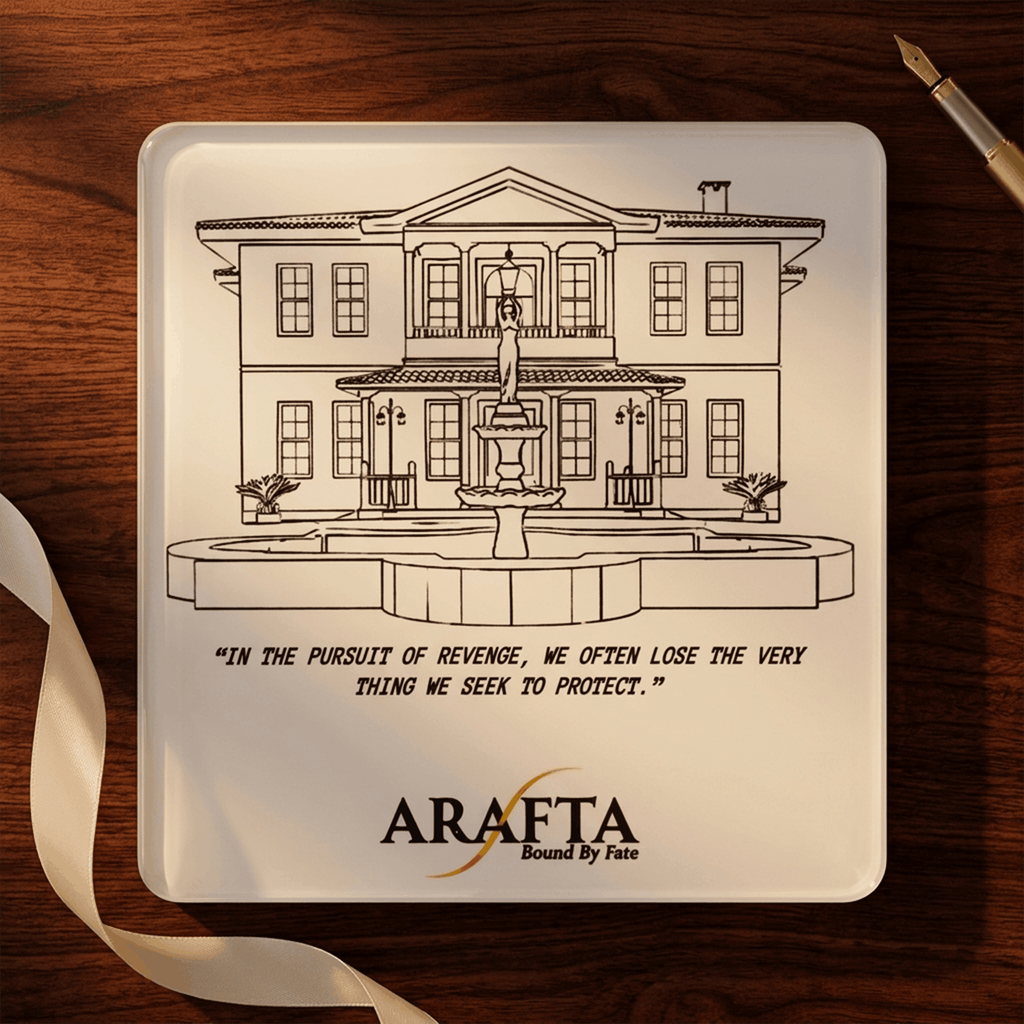 Square Coaster #Arafta - Set of 4