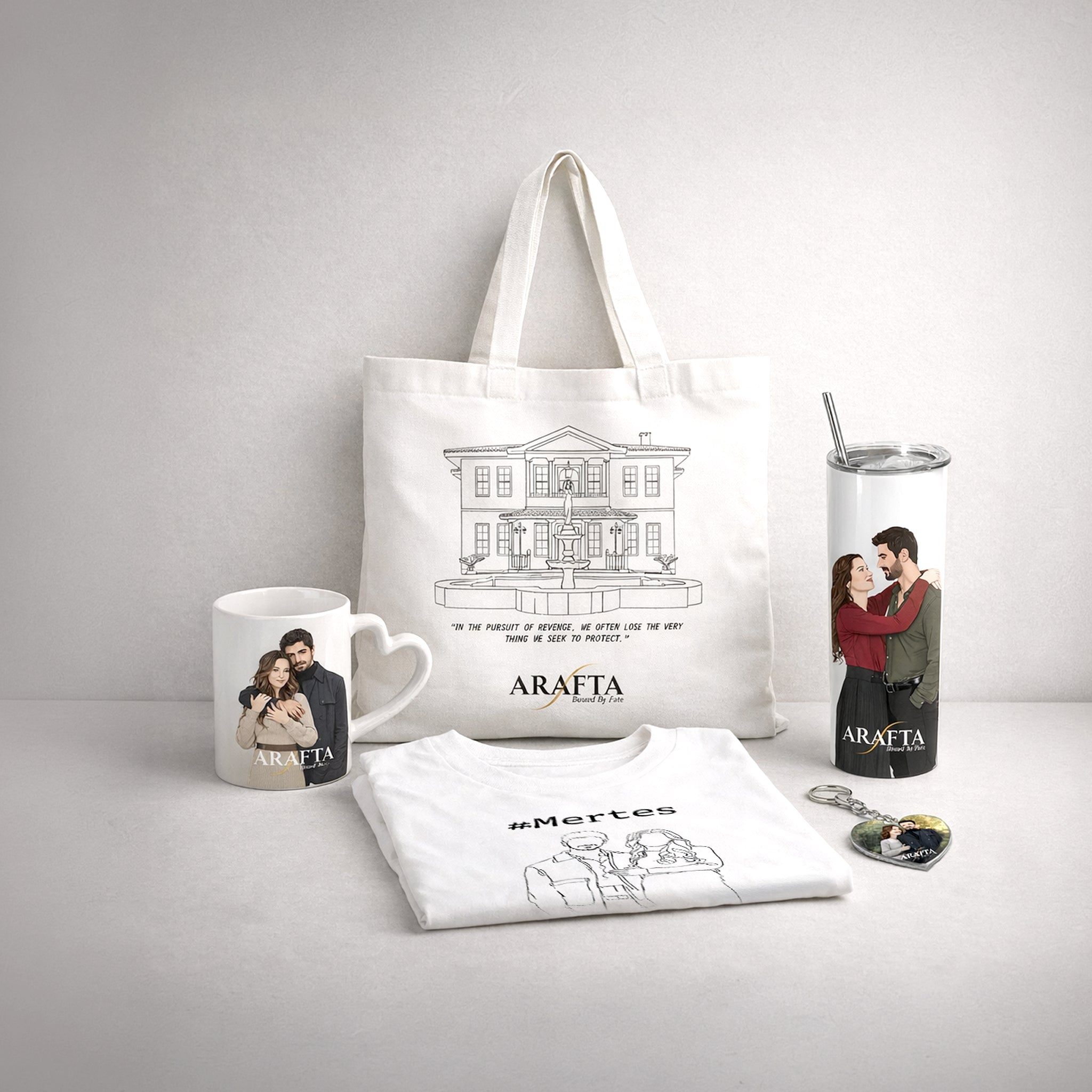 MerTes - Sketch Mansion Silhouette | Arafta Premium Bundle