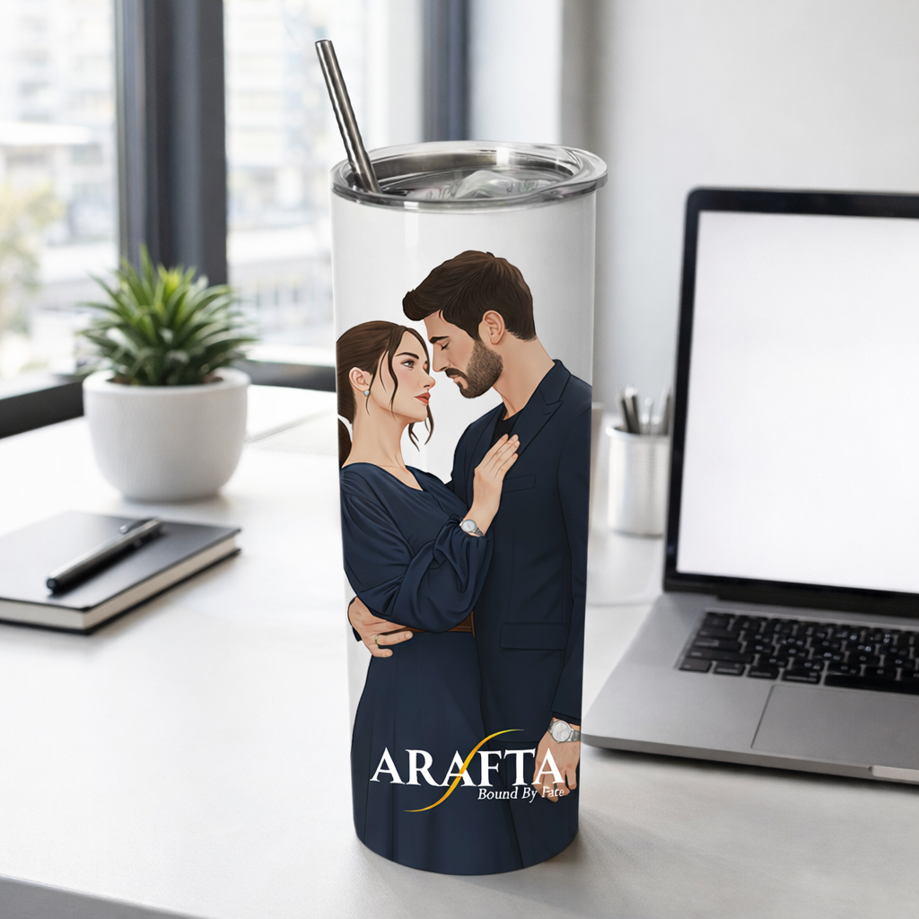 Skinny Tumbler- White