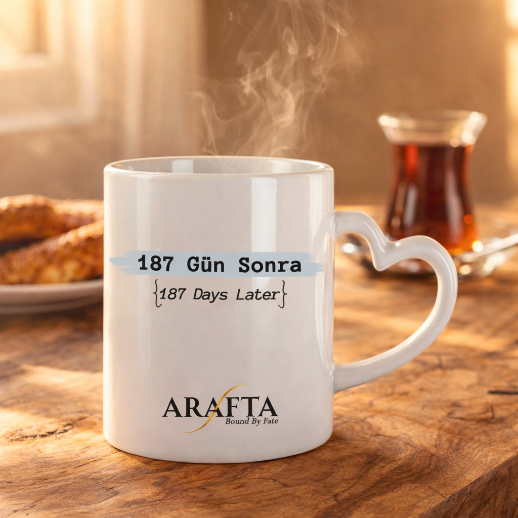 Herzgriff-Tasse – 187 Tage später