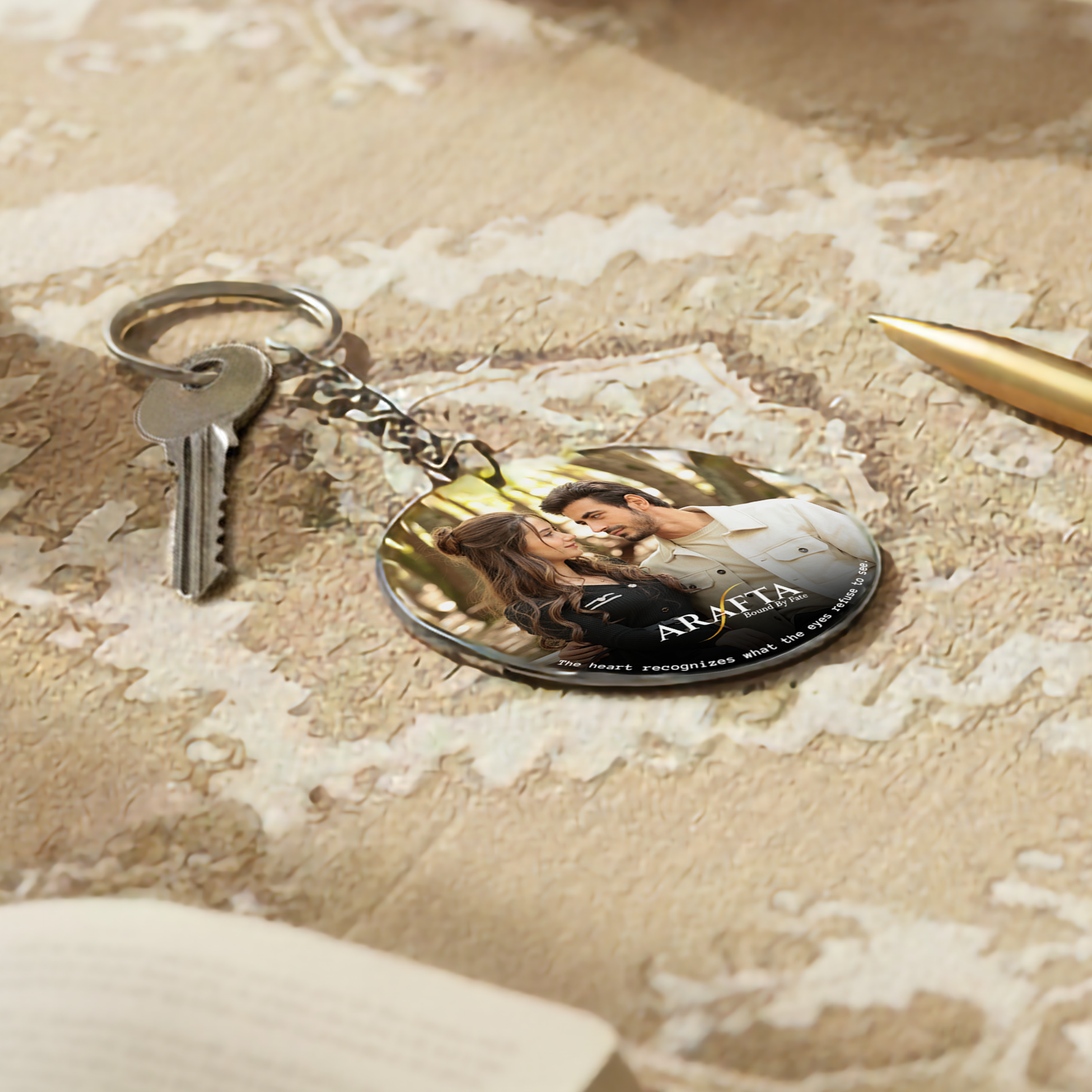 Keychain- Heart Recognizes