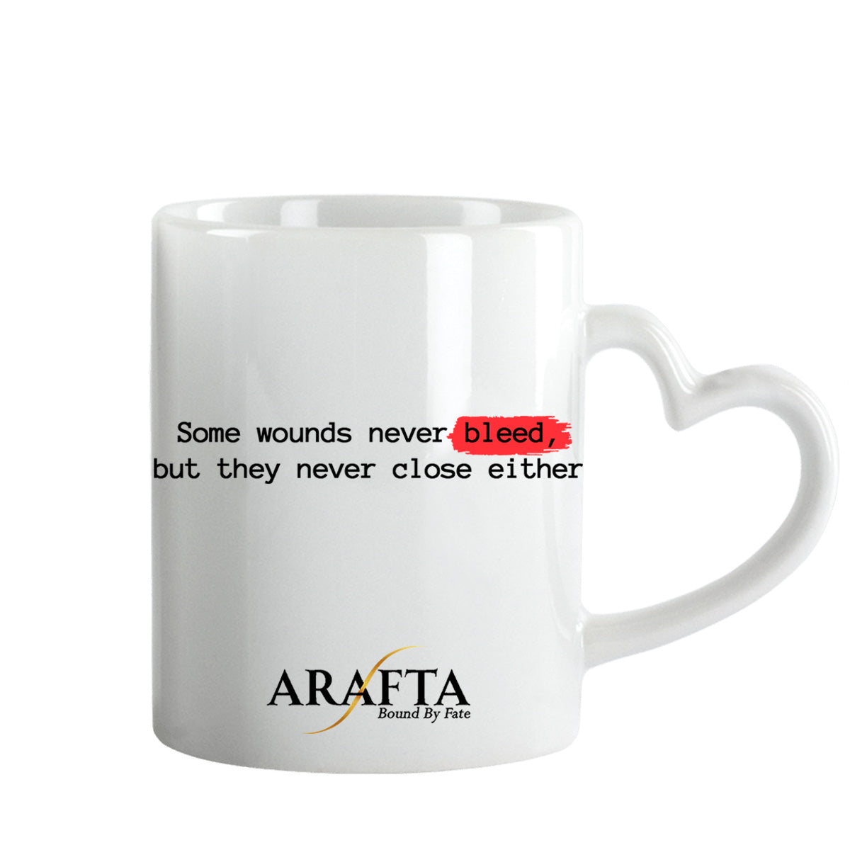 Heart Handle Cup - Some Wounds